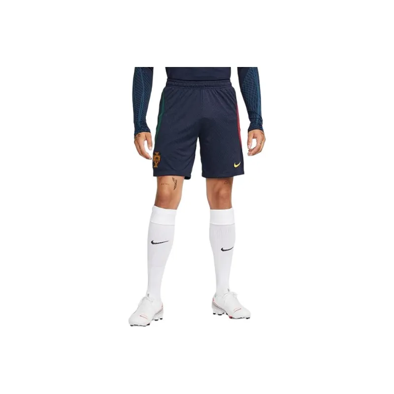 Nike Dri Fit Soccer Bottoms Men's Obsidian/Canyon Green/Pepper Red-0
