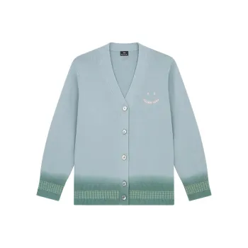 Paul Smith Paul Smith Smiley Series Knitwear Women's Light Blue