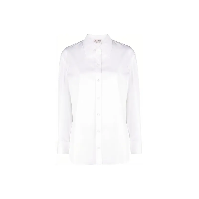 Alexander McQueen Collared Button Up Shirt-0