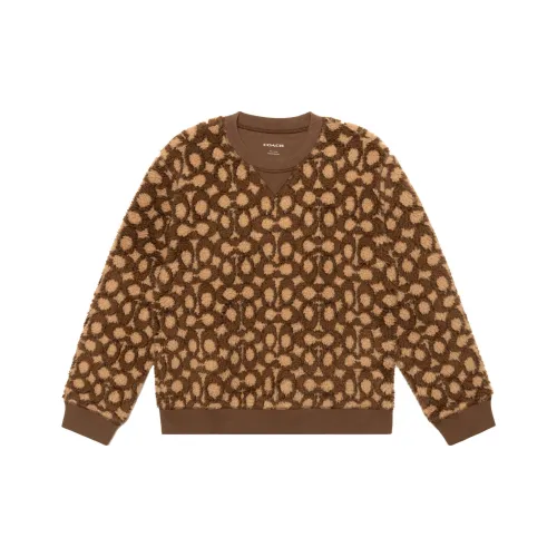 COACH Sweatshirts Women's Brown