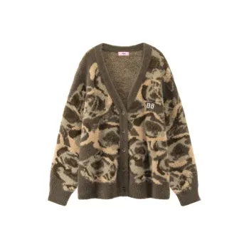 CHUU Knitwear Women's Green Camouflage