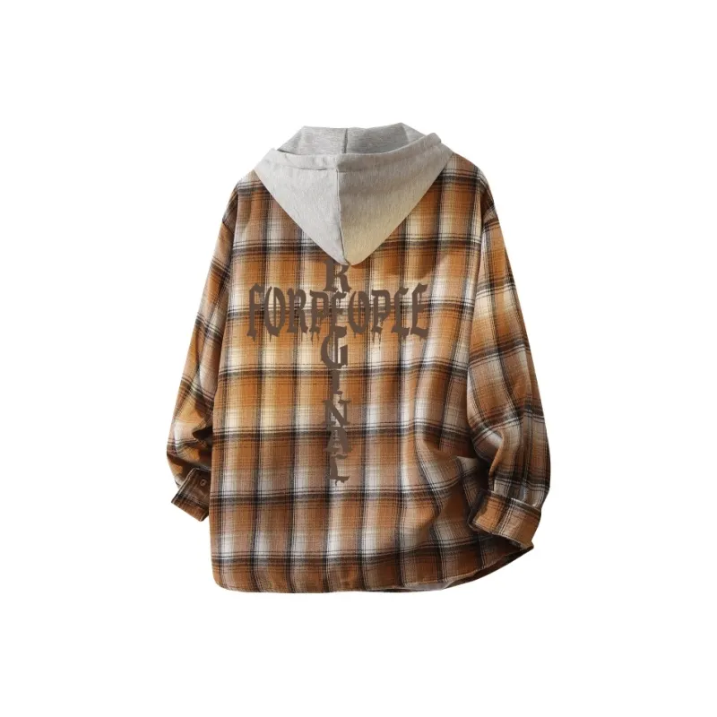 FAX FOR FMACM Shirt Unisex Black White Plaid-11