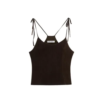 OUR LEGACY Voile Cotton Tank Top