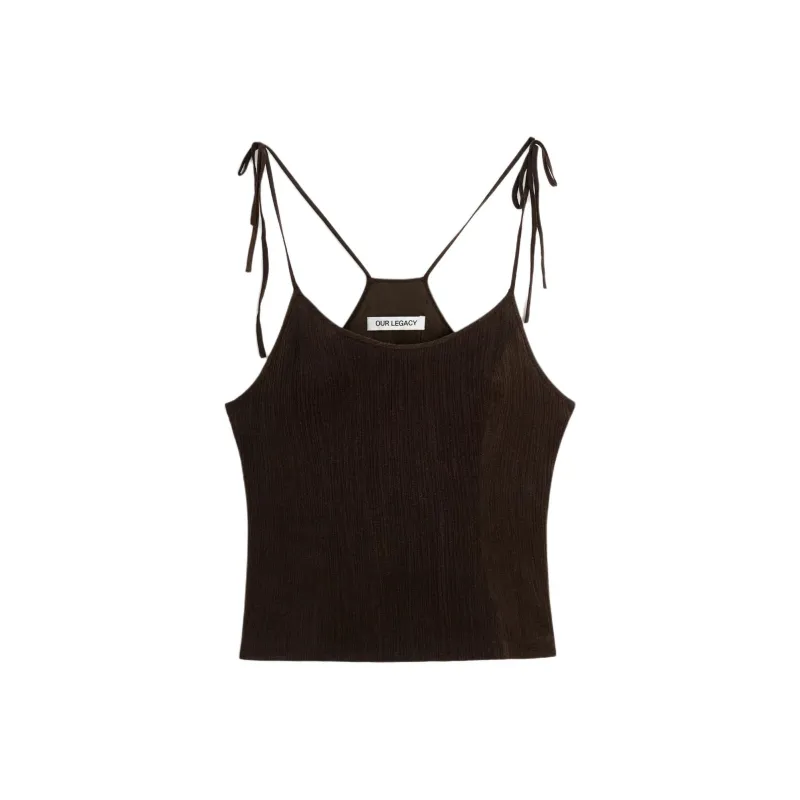 OUR LEGACY Voile Cotton Tank Top-0