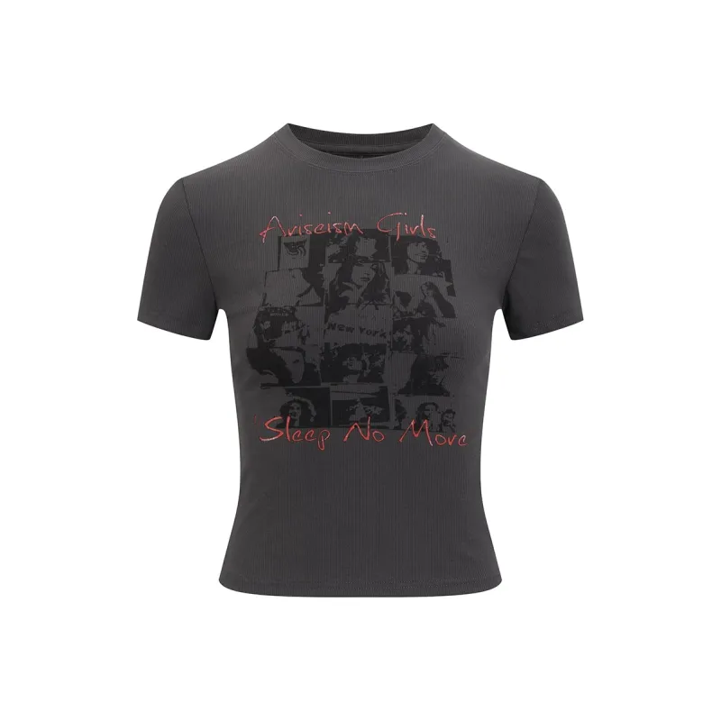 Ariseism T Shirt Women's Dark Gray-0