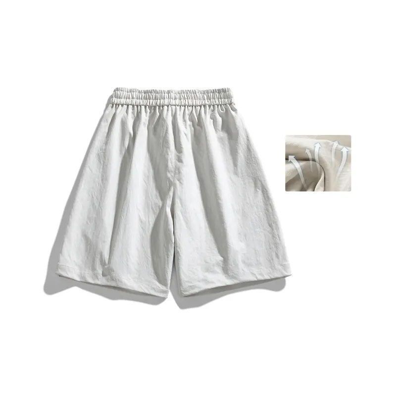 SOIE Cargo Pants Unisex Pink [Summer Cool Ice Silk Material]-51