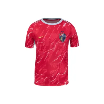 Nike North Carolina Courage 2025 Men's Nike Nwsl Short Sleeve Pre Match Top