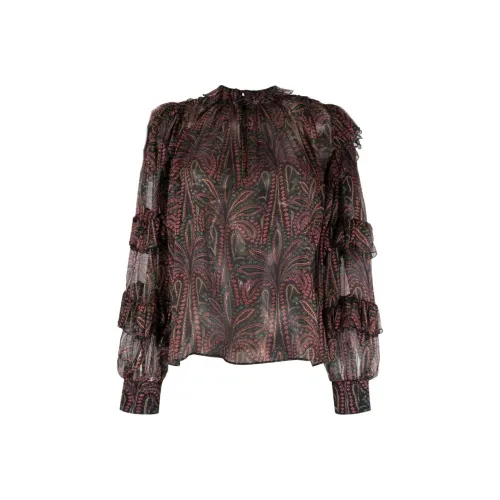 Chloé Sheer Button Up Blouse