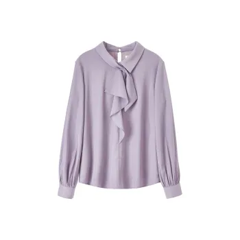 SENTUBILA Chiffon Shirts Women's