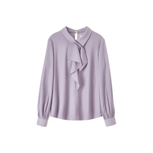 SENTUBILA Chiffon Shirts Women's