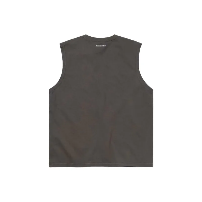 Thisisneverthat Tank Top Unisex Charcoal Gray-1