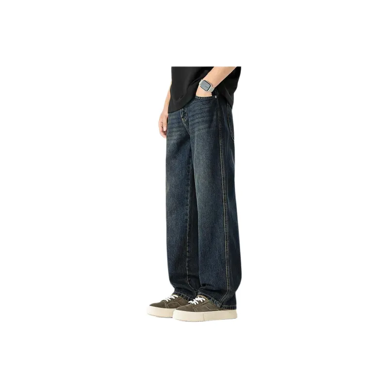 FASTFISH Jeans Unisex Vintage Blue-0