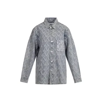Valeria Obbaco Shirts Women's Slate Gray