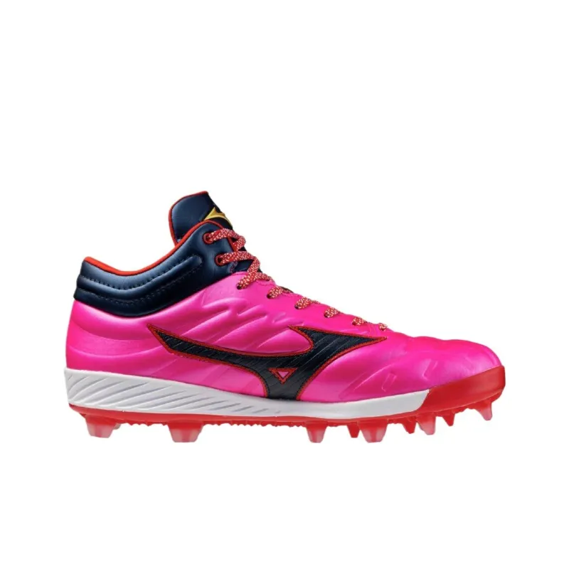 Mizuno Cushion Revo Pro Mid Top Training Shoes Unisex Pink-1
