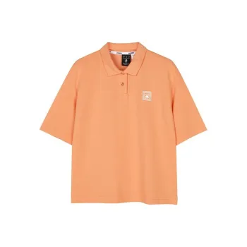 Skechers Polo Shirt Women's Coral Orange