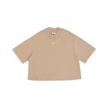 Nike T Shirts Women's Brown