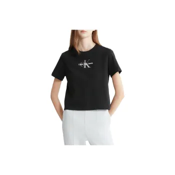 CALVIN KLEIN Regular T Shirt Women's Black