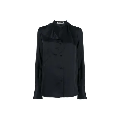JIL SANDER Button front Satin Shirt