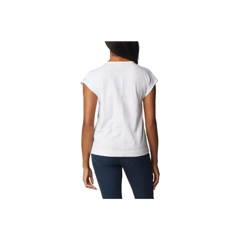 Columbia Tech Trail T-Shirts Women's Bright White-3