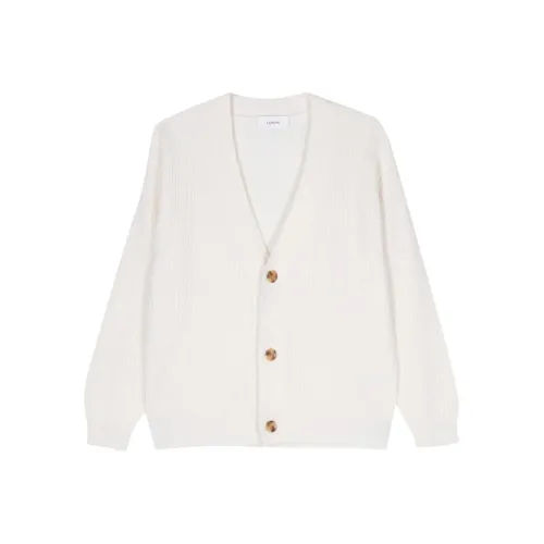 LARDINI Ribbed-knit Cardigan