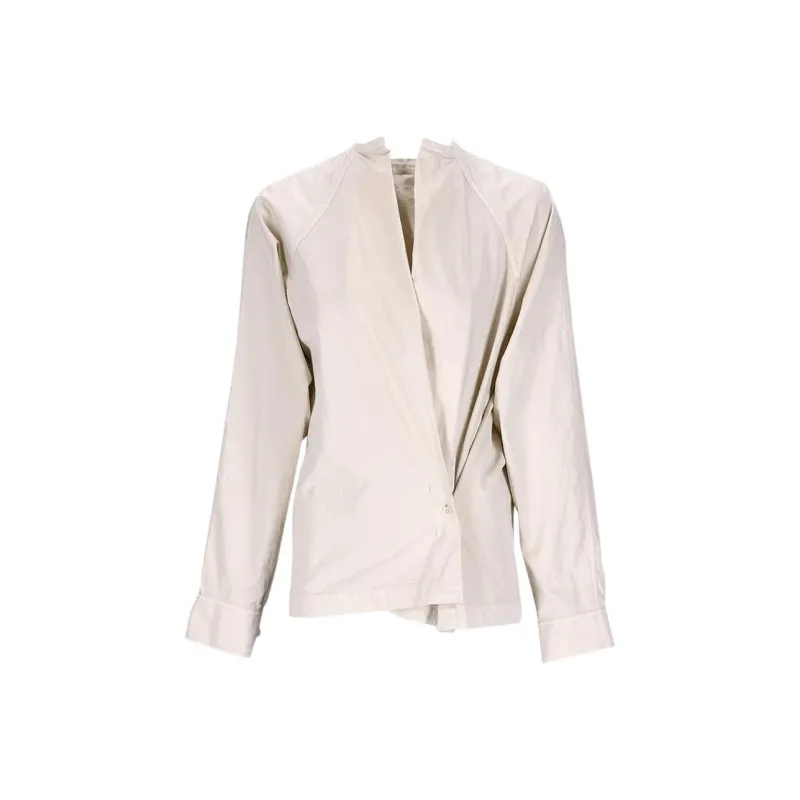 Lemaire Twisted Asymmetric Shirt-0