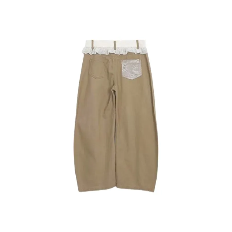 YGPRW Jeans Women's Khaki-1