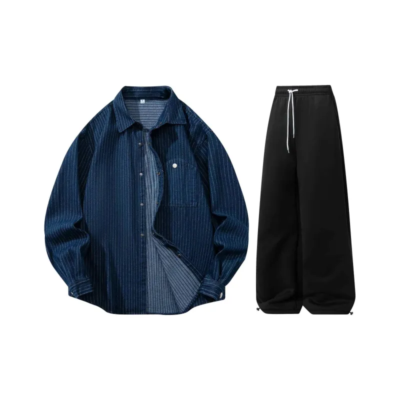 A.X.S.K Shirt Matching Set Unisex-0
