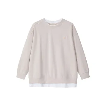 Katie Ermilio Sweatshirt Spring Women's Ecru