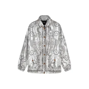 VERSACE Jackets Men White