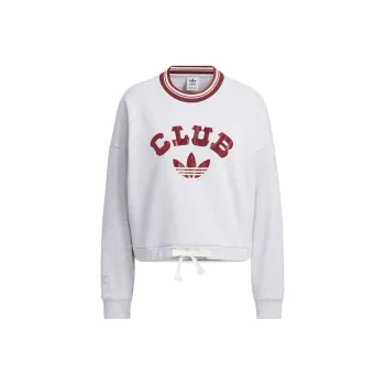 Adidas Originals FW24 CREW SWEATSHIRT Women's Light Heather Gray