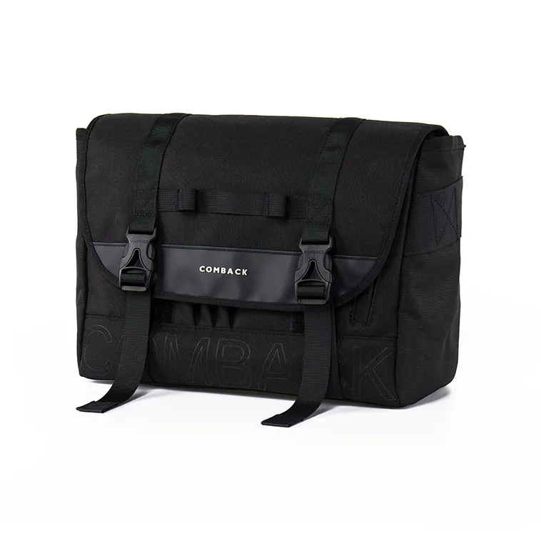 COMBACK Polyamide Shoulder Bag, Crossbody Bag Regular Unisex Black-1