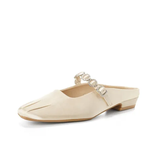 Lanza Rubber Sole Slip Resistant Closed Toe Slippers Women's
