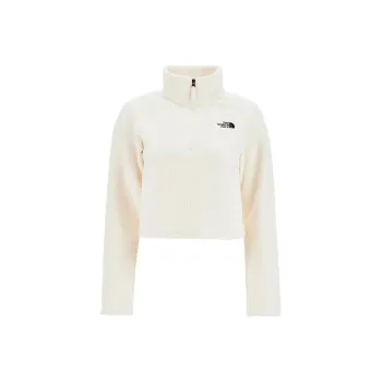 THE NORTH FACE Glacier Fleece Cropped Zip-Up Sweatshirt