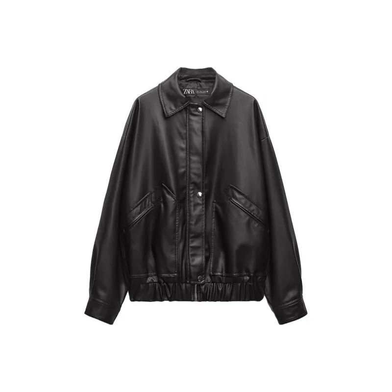 ZARA Jackets Women's Black-0