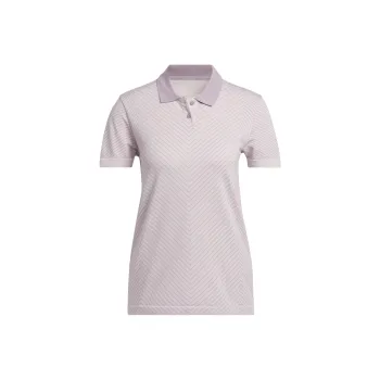 Adidas ULTIMATE365 TOUR PRIMEKNIT Polo Shirt Women's Light Purple Pink