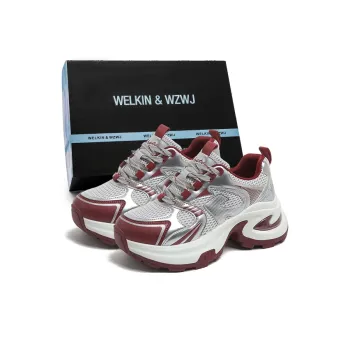 WELKIN&WZWJ Low Top Chunky Sneakers Women's