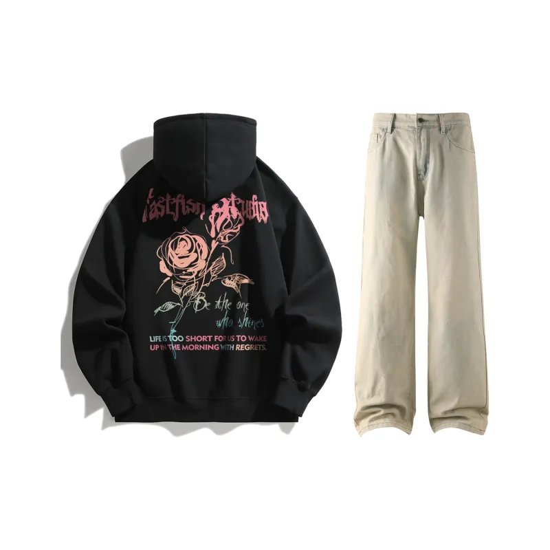 FASTFISH Sweatshirt Sets Unisex-31