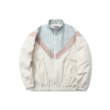 LiNing Badfive Jacket Women's Egg Cream Gray