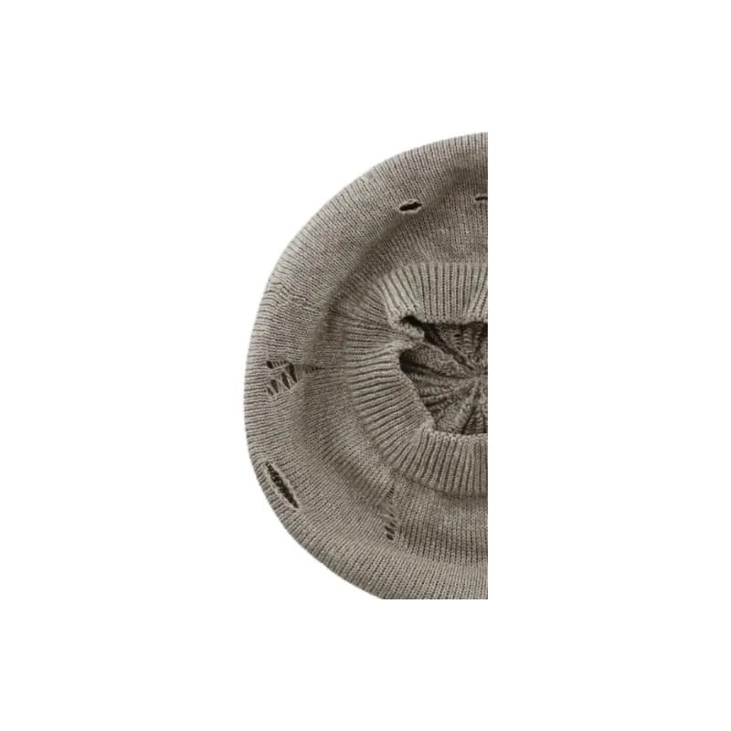 Yohji Yamamoto Ripped Beanie-2