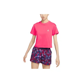 Nike ACG Drop Shoulder Sleeve T Shirt Women's Embers Red