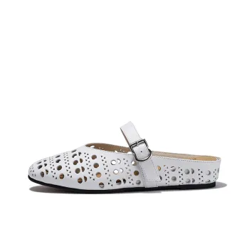 Brut Ros′e Rubber Sole Odor Resistant Closed Toe Slippers Women's