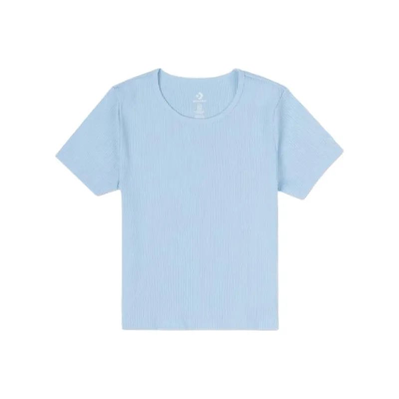 Converse T-Shirts Women's Blue-0