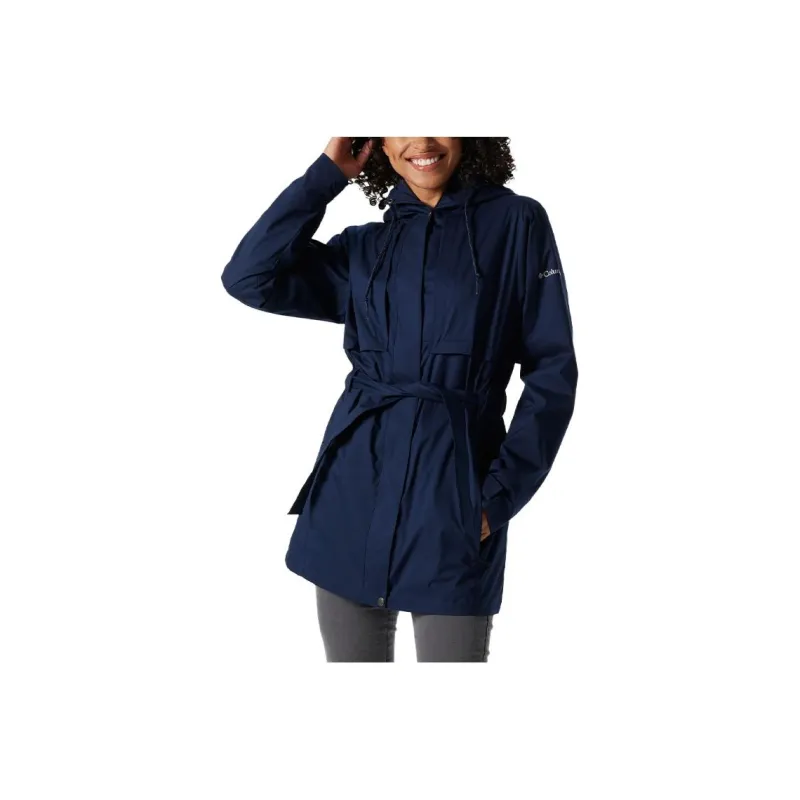 Columbia Pardon My Trench™ Jacket Women's Navy Blue-0