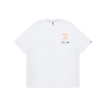 Aape By *A Bathing APE® Logo print Cotton T shirt