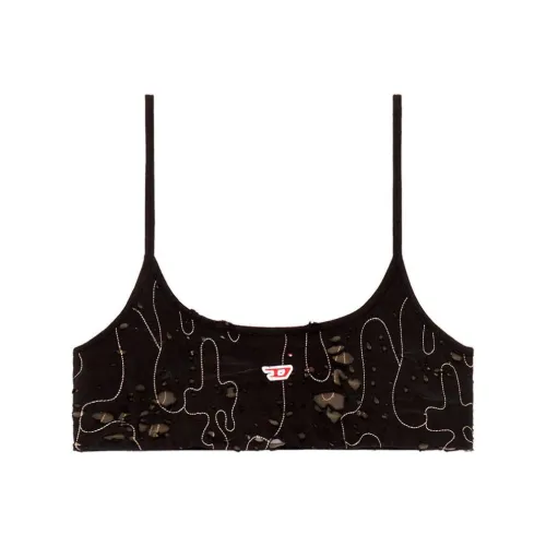 DIESEL T Bra Dev Destroyed Tulle Top