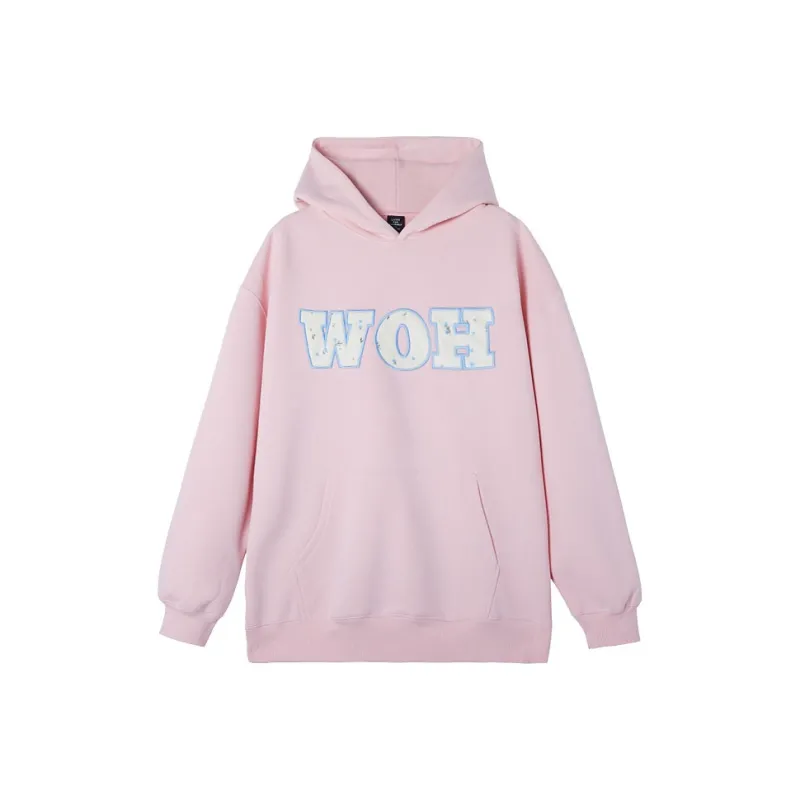 WOHOO Thickened And Fleece Lined Sweatshirt Unisex-4