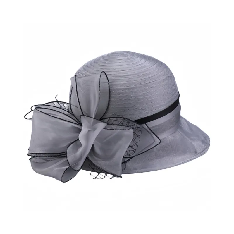 Yalu Organza Bucket Hats Women's-5