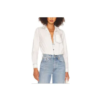 FREE PEOPLE Bodysuits Women's White