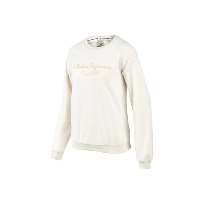 Skechers Sweatshirt Women's Marshmallow White-0
