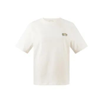 THE NORTH FACE Drop Shoulder Sleeve T Shirt Women's Dune White